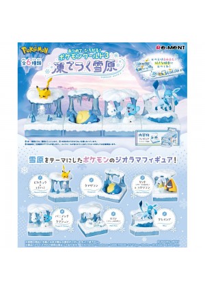 Boîte Mystère Pokemon World Freeze 3 Frozen Snow Field Par Re-Ment - Un Item Au Hasard